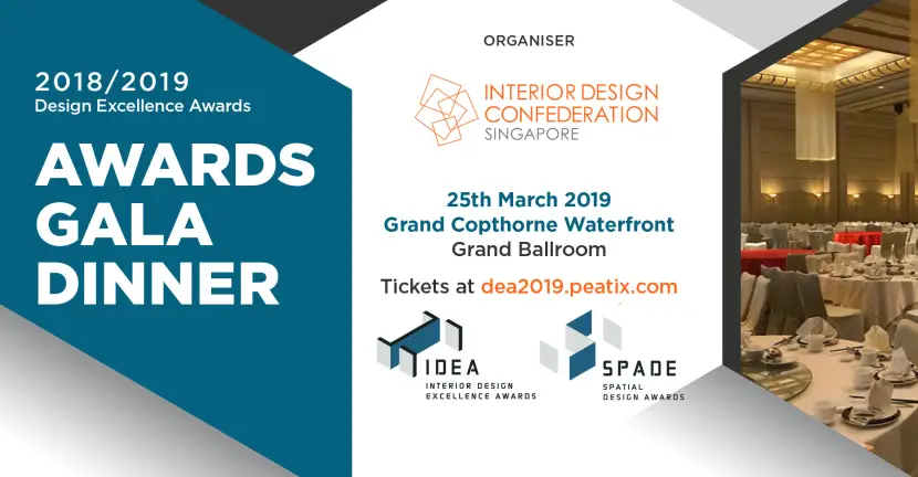 Design Excellence Awards 2019 Gala Dinner