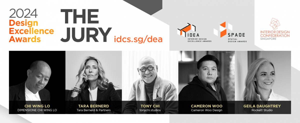 Jury Panel | IDCS Design Excellence Awards 2024