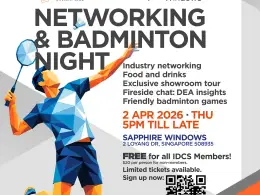 Networking & Badminton Night