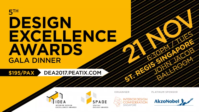 Design Excellence Awards 2017 Gala Dinner